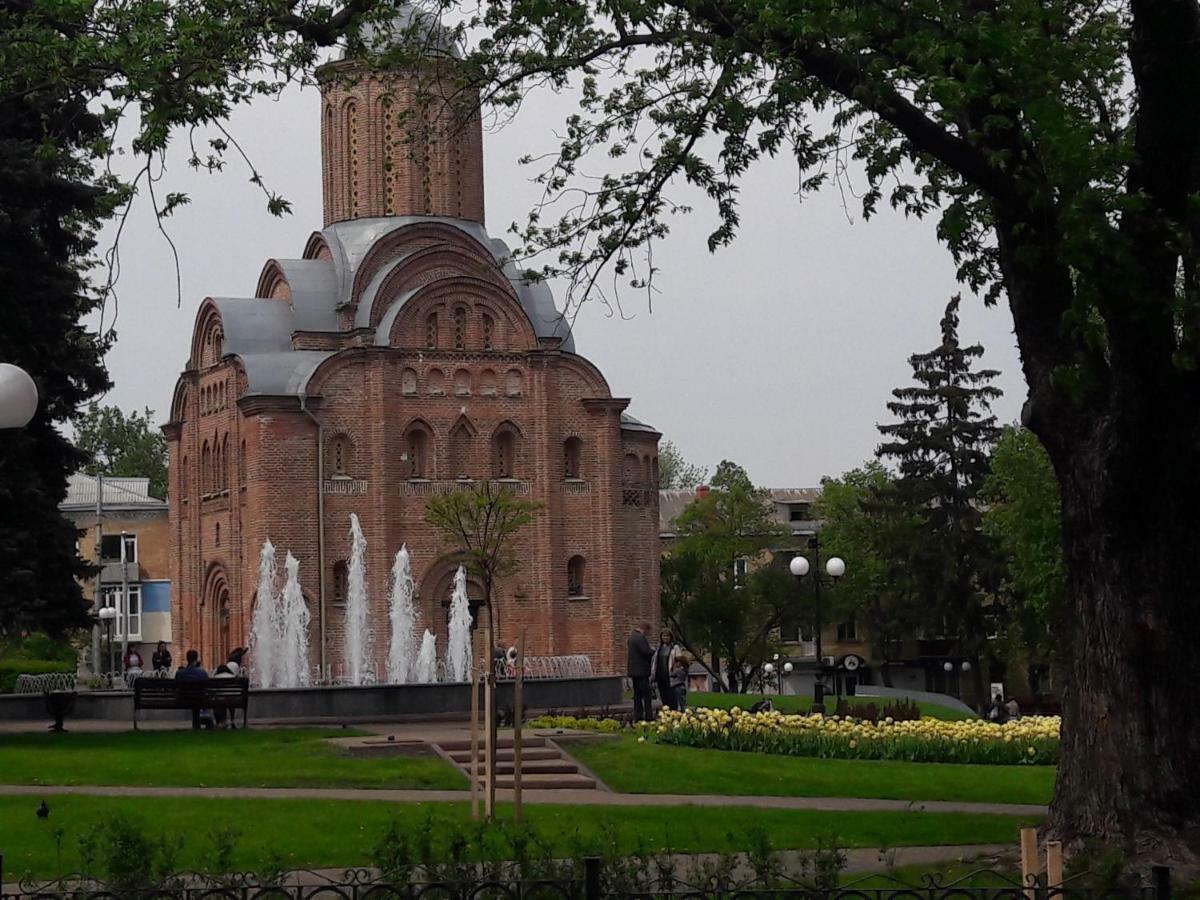 Apartment in the city center Chernihiv Bagian luar foto